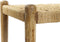 Tv meubel - shoe-removing chair mango rope 145x55x50 natural - mango