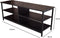 Tv meubel Stoer - dressoir industrieel - 130 cm breed - zwart