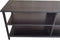 Tv meubel Stoer - dressoir industrieel - 130 cm breed - zwart