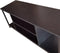Tv meubel Stoer - dressoir kast industrieel - 130 cm breed - zwart