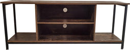 Tv meubel Stoer - dressoir kast industrieel vintage - 130 cm breed - bruin