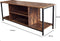 Tv meubel Stoer - dressoir kast industrieel vintage - 130 cm breed - bruin