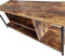 Tv meubel Stoer - dressoir kast industrieel vintage - 130 cm breed - bruin