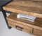 TV meubel | Strong | 150 cm | mangohout met staal