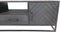 TV Meubel Verona - 150x40x55 - Zwart - Mangohout/ijzer