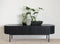 Tv-meubel Zwart - Eikenhout - 160x45x48cm - Tv-meubel Siena - Giga Living