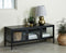 Tv-Meubel Zwart - Metaal - 40x132x52cm - Soft Closing - Tv-Meubel Carmel - Giga Living