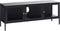 Tv-Meubel Zwart - Metaal - 40x132x52cm - Soft Closing - Tv-Meubel Carmel - Giga Living
