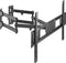 Tv muurbeugel hoek montage of vlakke wand - draaibaar kantelbaar - 32 tot 70 inch scherm