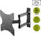 Tv muurbeugel voor 23-42 inch schermen - Basic - Kantelbaar en Draaibaar - Tot 20kg - Zwart