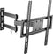 Tv muurbeugel voor 32-55 inch schermen - Basic - Kantelbaar en Draaibaar - Tot 35kg - Zwart