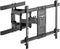 Tv muurbeugel voor 37-70 inch schermen - Pro - Kantelbaar en Draaibaar - Tot 60kg - Zwart