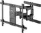 Tv muurbeugel voor 37-70 inch schermen - Pro - Kantelbaar en Draaibaar - Tot 60kg - Zwart
