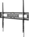Tv muurbeugel voor 43-100 inch schermen - Pro - Vast - Tot 75kg - Zwart