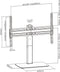 TV standaard - tv statief - tafelmodel - draaibaar - hoogte verstelbaar 36 cm tot 55 cm
