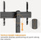 TV standaard - tv statief - tafelmodel - draaibaar - hoogte verstelbaar 36 cm tot 55 cm
