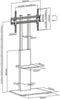 Tv standaard voet - tv statief beeldscherm - verstelbaar tot 142 cm - 37 tot 70 inch