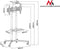 TV voet standaard met beugel op wielen professionele TV-rolstoel max 55 kg VESA 600x400 Maclean MC-661