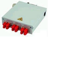 Telegärtner 100022830 Verbindingscassette voor glasvezelkabels Grijs-wit (RAL 7035) 1 stuk(s)