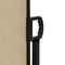 vidaXL - Windscherm - uittrekbaar - 100x500 - cm - beige