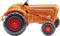 Wiking 087848 H0 Landbouw Allgaier Tractor - oranje