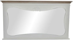 Wandspiegel DKD Home Decor Wit Hout Natuurlijk 105 x 64 x 4,5 cm