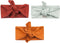 Timboo haarband set van 3 - Baby - Hoofdband - Rosewood - Sea blue - Inca Rust