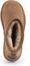 Warmbat Wallyby - Gevoerde enkellaarzen - Merino schapenwol - Cognac