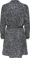 ONLY ONLCORY - L/S V-NECK TUNIC WVN NOOS - Tunic met all-over print - Maat L