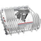 Bosch SMI6ZCS16E - Inbouw Vaatwasser - 14 couverts - Roestvrijstaal