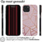 iMoshion Hoesje Geschikt voor iPhone 15 Hoesje Siliconen - iMoshion Design hoesje - Roze / Pink Graphic