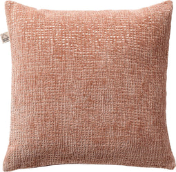 Dutch Decor SIBIL - Sierkussen 45x45 cm - subtiele structuur - Cork - roze - Inclusief binnenkussen