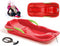 Prosperplast - Hornet Slee met Rem - 80 cm - Rood