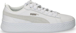 PUMA Smash Platform L - Lage sneakers - Geblokte zool - Puma Black-Puma White