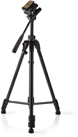 Nedis TPOD4000BK - Tripod - 3 secties uitschuifbare poten - Aluminium