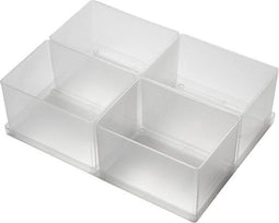 Raaco BA7-1 - Inzetbakjes - Set van 4 op tray