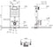 Vitra V-Fix Inbouwreservoir - 1120 x 480mm