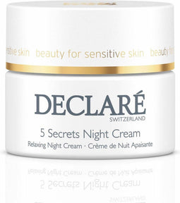 Nachtcrème Declaré 5 Secrets Verzachtend (50 ml)
