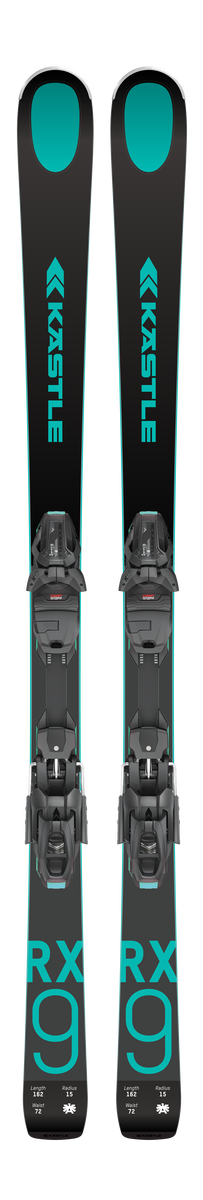 Kästle RX9 - Piste ski's - Symbio Core technologie - Zwart 168 cm