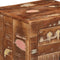 vidaXL - Nachtkastje - 37x32x50 - cm - massief - gerecycled - hout
