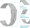 iMoshion Bandje Geschikt voor Fitbit Versa Lite / Versa 2 - iMoshion Siliconen bandje - Lichtgrijs