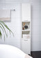 Badkamerkast met legplanken afm. 185 x 30 x 30 cm