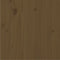 vidaXL - Bedframe - massief - grenenhout - honingbruin - 90x200 - cm