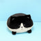 Balvi kattenkussen Kitty Frac (Zwart met creme)