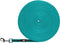 Trixie hondenriem sleeplijn met rubber turquoise - 15 MTR X 1,5 CM