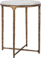 Richmond Interiors Bijzettafel Steel Smith brass 50Ø (Brushed Gold)