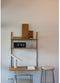 LEFF amsterdam - Brick - Zwart/Zwart - Wandklok - Staande klok