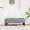 vidaXL - Ligbed - Lichtgrijs - 113x57x39 - cm - Stof