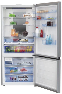 Beko RCNE720E3VZXPN - Koel-vriescombinatie - 402L koelen 160L vriezen - Energieklasse F