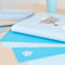Pusheen - A4 Kartonnen Map - Purrfect Love met Flappen en Elastische Sluiting - Blauw